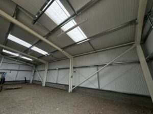 Final Touches to Light Industrial Unit in Suffolk carried out by JTC Roofing and Cladding Ltd