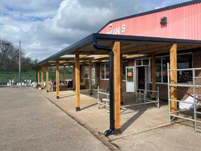 Repair and Restore Garden Centre Frontage