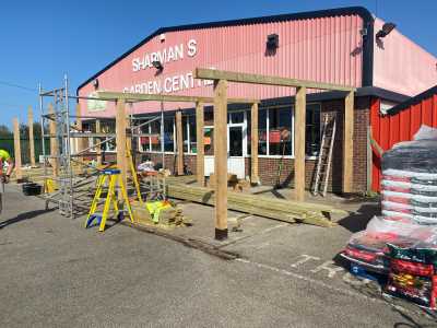 Restoration of Garden Centre Frontage