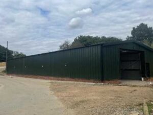 Wall and Roof Installation on new build light industrial unit in Suffolk